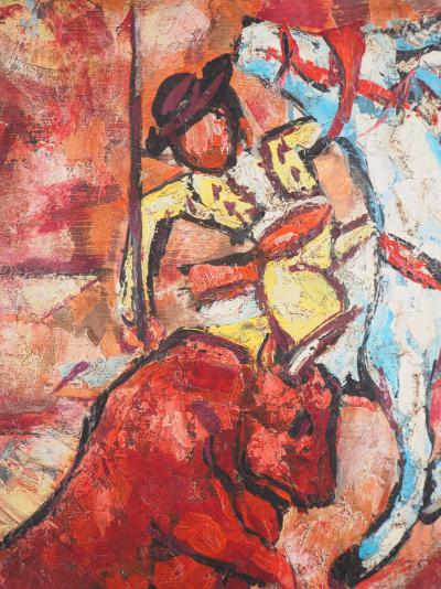 Henry Maurice D’ANTY : Le Picador - Huile sur toile signée 2