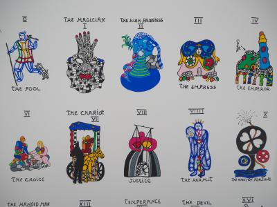 Niki de SAINT PHALLE - Tarot Cards - Sérigraphie originale signée 2