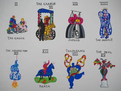 Niki de SAINT PHALLE - Tarot Cards - Sérigraphie originale signée 2