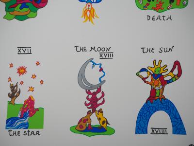 Niki de SAINT PHALLE - Tarot Cards - Sérigraphie originale signée 2