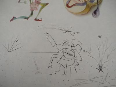 Salvador DALI - Flordali, Pécher Pénitent - Gravure originale signée 2