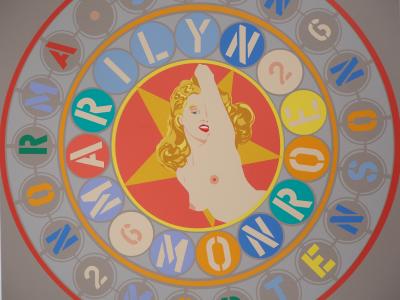 Robert INDIANA - Marilyn Monroe - Sérigraphie originale, Signée 2