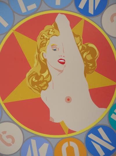 Robert INDIANA - Marilyn Monroe - Sérigraphie originale, Signée 2