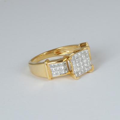 Yellow Gold Diamond Ring 2