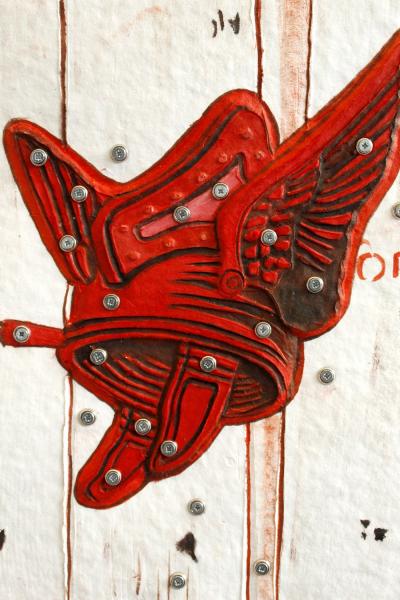 Eric LIOT- Gauloise (Rouge) - Aquagravure originale signée au crayon 2
