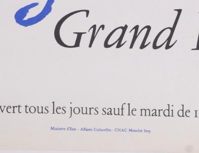 Marc CHAGALL - Hommage à Tériade, 1973 - Affiche lithographique 2