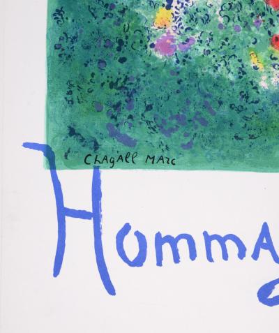 Marc CHAGALL - Hommage à Tériade, 1973 - Affiche lithographique 2