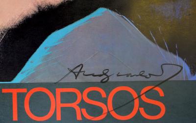 Andy WARHOL - Torsos, 1977 - Affiche lithographique offset originale signée à la main 2