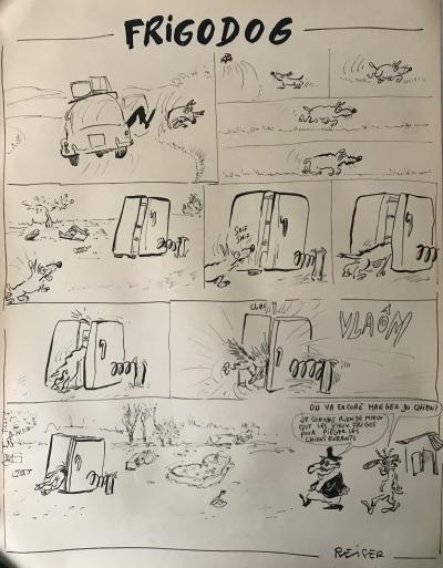 Jean-Marc REISER - Planche originale signée 2