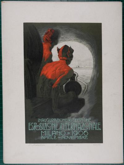 Leopoldo METLICOVITZ  - Milano 1906 - Affiche lithographique originale 2