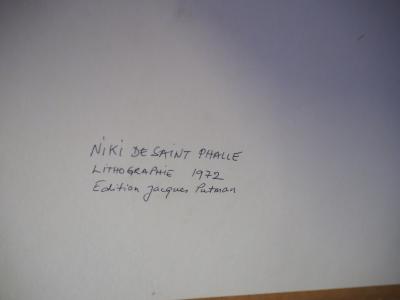 Niki de SAINT PHALLE : Fête et animaux joyeux - Lithographie originale signée 2