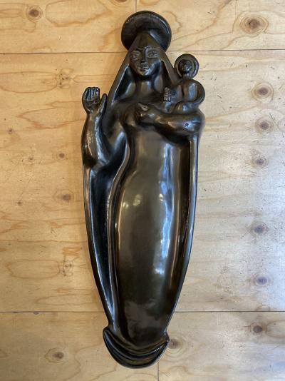 Georges JOUVE - Vierge à l’enfant, c.1943/1944 - Céramique 2