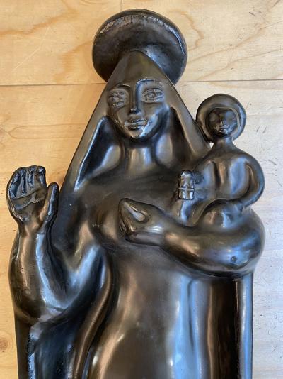 Georges JOUVE - Vierge à l’enfant, c.1943/1944 - Céramique 2