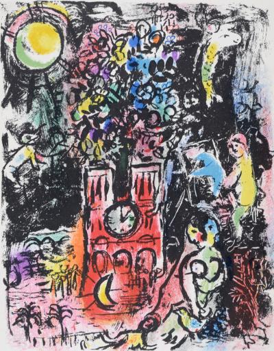 Marc CHAGALL - L'arbre de Jessé - Paris Notre Dame, 1960 - Lithographie Originale 2