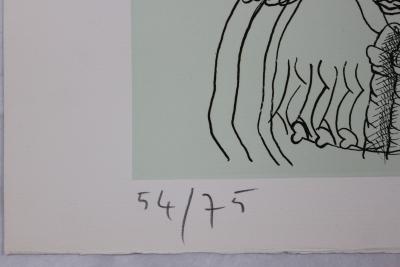 Enrico BAJ - Erotica II, 1976 - Gravure à l’eau forte signée à la main 2