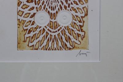 Enrico BAJ - Testa, 1969 - Gravue à l’eau forte signée à la main 2