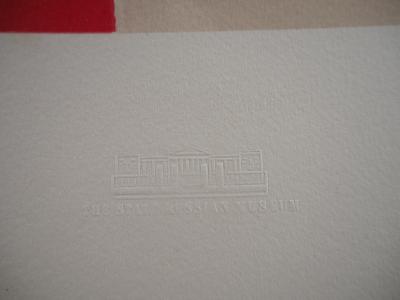 Kasimir MALEVITCH (d’après) : Portrait souriant - Lithographie, Signée 2