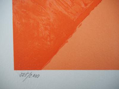 Kasimir Malevitch (d’après) : Homme dans les champs - Lithographie (Mourlot) 2
