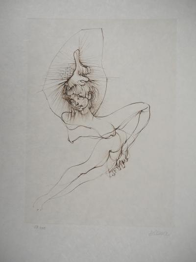 Hans BELLMER - L’équilibriste - Gravure originale signée 2