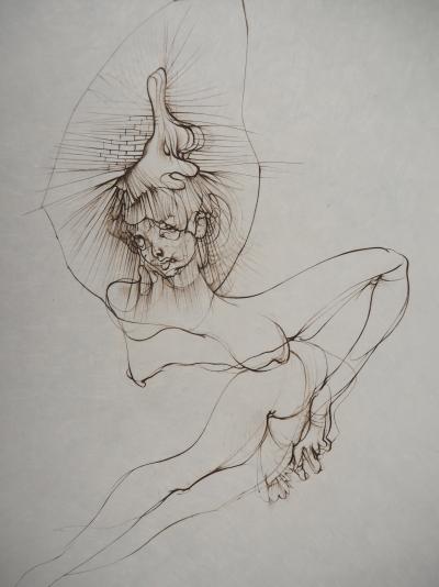 Hans BELLMER - L’équilibriste - Gravure originale signée 2