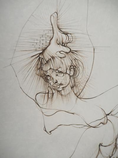 Hans BELLMER - L’équilibriste - Gravure originale signée 2
