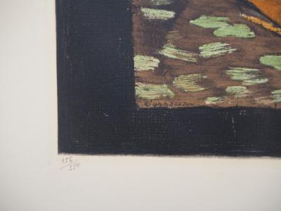 Georges BRAQUE : Nature morte à la pipe - Original Signed Engraving 2