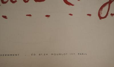 Marc CHAGALL - Nice Baie des Anges, 1961 - Lithographie originale signée à l’encre 2