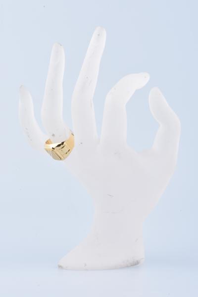 Bague chevalière homme en or jaune 2