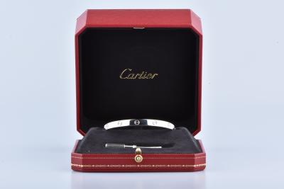 Bracelet Cartier en or blanc 2