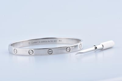 Bracelet Cartier en or blanc 2