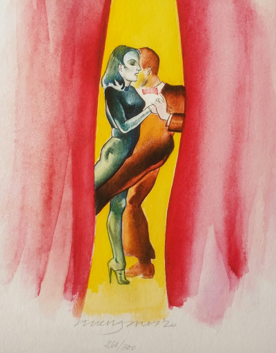Allen JONES - Tänzer, 2019 - Signierter Pigmentdruck 2