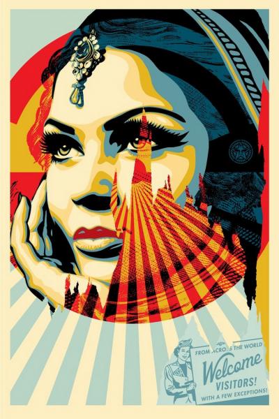 Shepard FAIREY (Obey) - Target Exceptions - Impression offset signée 2