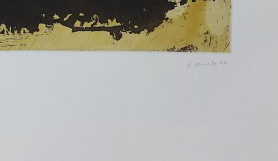 Daniel SENISE - Flor, 1999 - Gravure signée au crayon 2