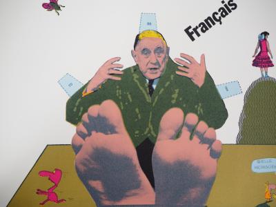 Antonio SEGUI : La révolte, 1970 - Lithographie signée au crayon 2