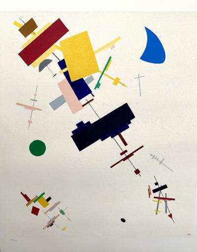 Kasimir MALEVITCH (d’après) - Composition suprématiste,1936 - Lithographie 2