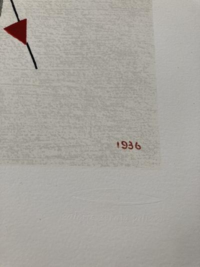 Kasimir MALEVITCH (d’après) - Composition suprématiste,1936 - Lithographie 2