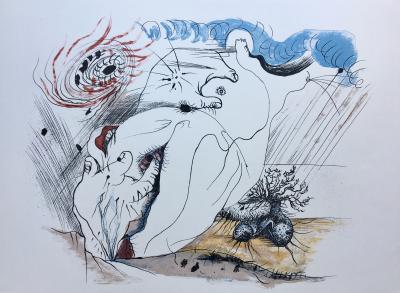 André MASSON - Dessins érotiques, 1971 - Ensemble de 9 lithographies originales 2