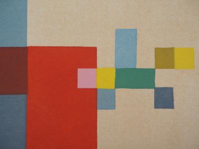 Sophie Taeuber-Arp (d’après) - Composition, 1956 - Lithographie et pochoir 2
