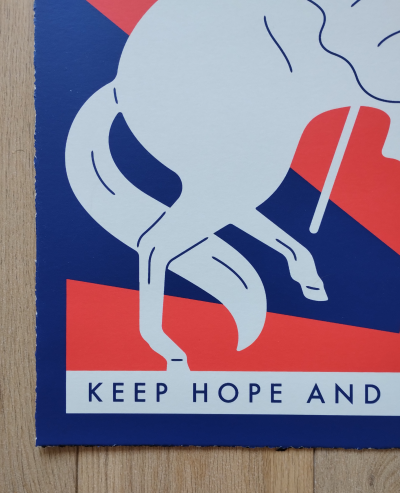 Cleon PETERSON - Vote, Keep Hope & Freedom Alive! (Red, White & Blue) 2024 2