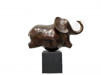 Pierre GIMENEZ - L’éléphant, 2019, - Sculpture en bronze 2