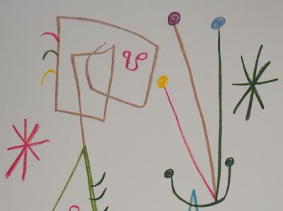 Joan MIRO (d’après) - Famille à l’étoile - Lithographie signée 2