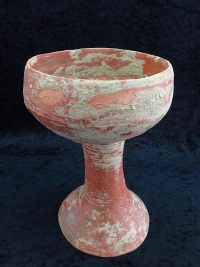 Empire néo-babylonien - Coupe en terre cuite décorée 2