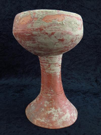 Empire néo-babylonien - Coupe en terre cuite décorée 2
