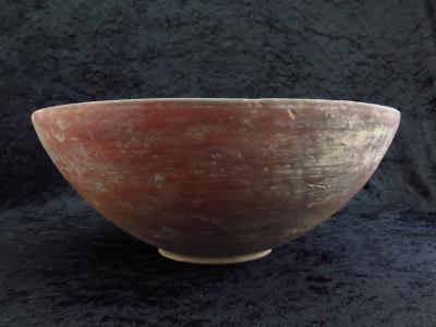 Ancien bol en terre cuite décoré à la Nouvelle Babylone 2
