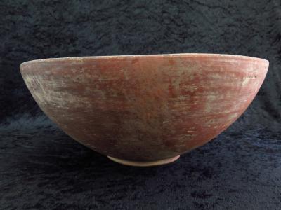 Ancien bol en terre cuite décoré à la Nouvelle Babylone 2