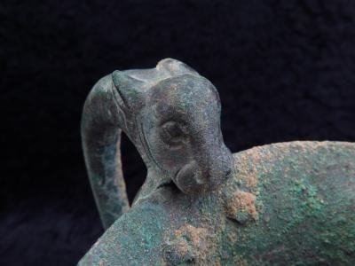 Rome Antique  - Pichet Oenochoe en bronze 2