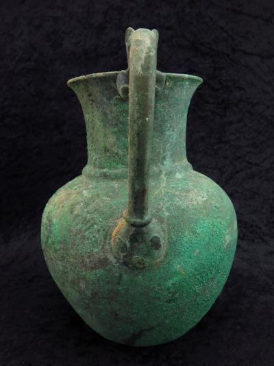 Rome Antique  - Pichet Oenochoe en bronze 2