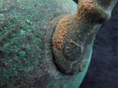 Rome Antique  - Pichet Oenochoe en bronze 2
