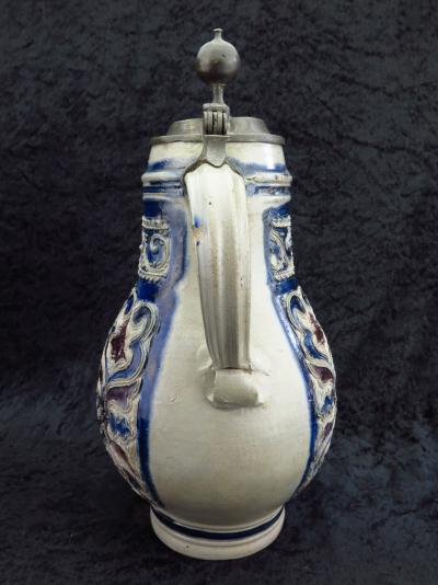 Cruche en forme de poire décorée du Westerwald (Birne krug) 2