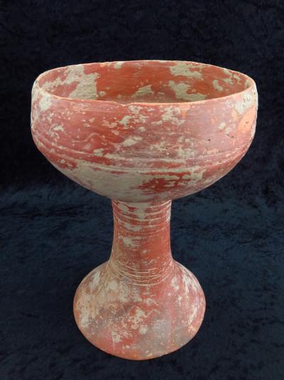 Empire néo-babylonien - Coupe en terre cuite décorée 2